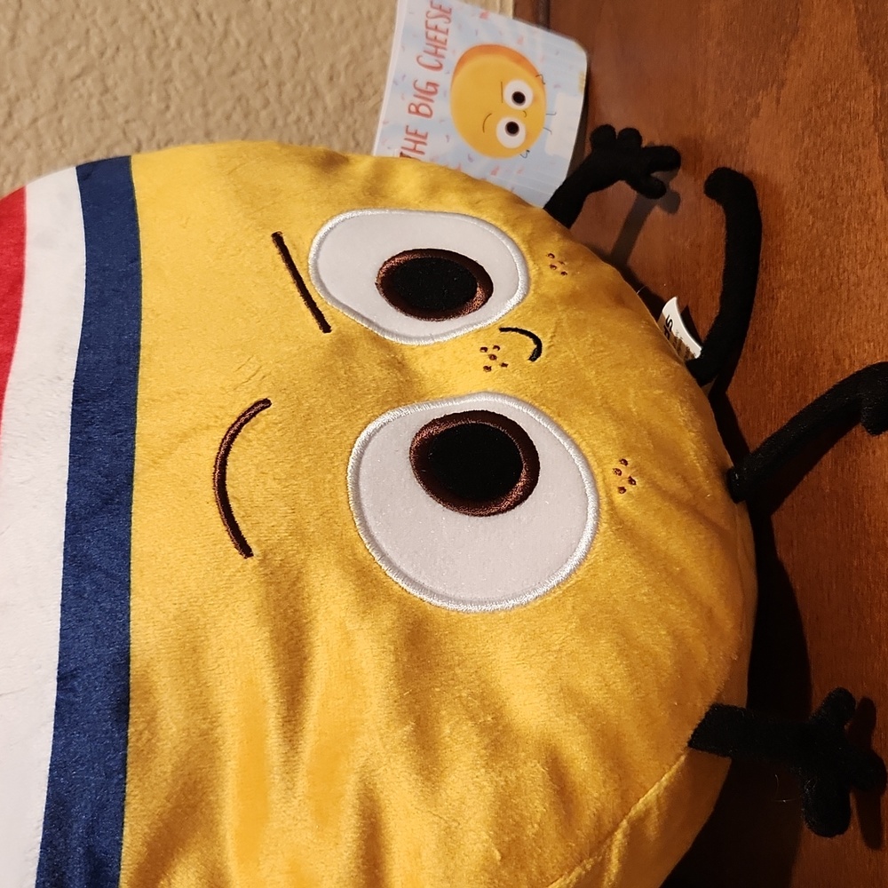 The Big Cheese Plush Character Book Buddy